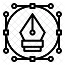 Criativo Design Ancora Ícone