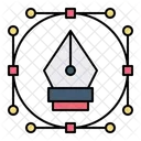 Criativo Design Ancora Ícone