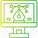 Desenho Vetorial Vetor Forma Ícone
