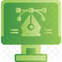 Desenho Vetorial Vetor Forma Ícone