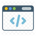 Desenvolvimento Codificacao Programacao Ícone