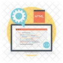 Web Codigo HTML Icon