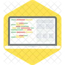 Desenvolvimento Web Codificacao Icon