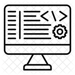 Desenvolvimento back-end  Ícone