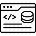 Desenvolvimento de back-end  Ícone