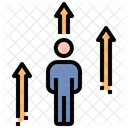 Desenvolvimento De Habilidades Capacitacao Capacidade Talento Investidor Inteligente Melhorar Ícone