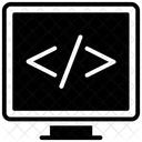 Codificacao Personalizada Linguagem De Programacao Codificacao Web Ícone