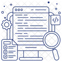 Codificacao Web Programacao Web Desenvolvimento Web Ícone