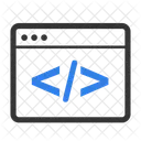 Desenvolvimento Web Codigo Codificacao Ícone