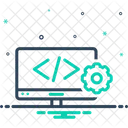 Desenvolvimento Web Codificacao Html Ícone