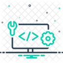 Desenvolvimento Web Codificacao Html Ícone