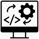 Desenvolvimento Web Configuracao Web SEO Ícone