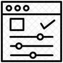 Configuracoes Web Desenvolvimento Web Desenvolvimento De Software Ícone