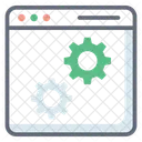 Desenvolvimento Web Configuracao De Pagina Web Otimizacao Web Ícone