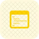 Desenvolvimento web  Icon