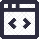 Web Desenvolvimento HTML Ícone