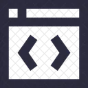Web Desenvolvimento HTML Ícone