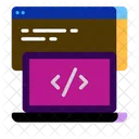 Desenvolvimento Web Programacao Desenvolvimento Ícone
