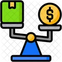 Desequilibrio Negocios Trabajo Icono