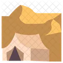 Desert Dune Landscape Icon