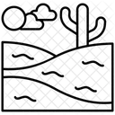 砂漠  アイコン