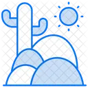 Desert Dessert Cacti Icon