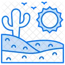 Desert Dessert Cacti Icon
