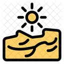 Desert Dry Sand Icon