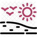 Desert Arid Land Icon
