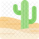 Desert Cactus Nature Icon