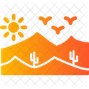 Desert Dry Hot Icon