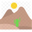 Desert Landscape Place Icon