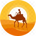 Desert Nature Landscape Icon