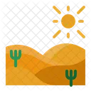 Desert Ramadan Sun Icon