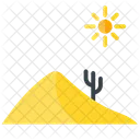 Desert  Arid Region  Icon