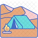 Desert Camping  Icon