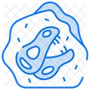 Desert Fossil Discovery Bone Icon