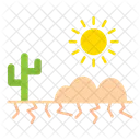 Desert Hot Weather Icon