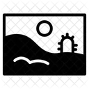 Desert Land Icon