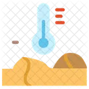 Desert Dune Landscape Icon