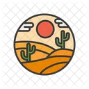 Desert Arid Sand Icon