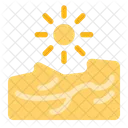 Desert Dry Sand Icon