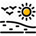 Desert Arid Land Icon