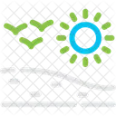 Desert Arid Land Icon