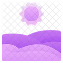 Desert Arid Summer Icon