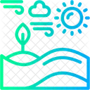 Desert Arid Land Sand Dunes Icon