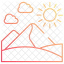 Desert landscape  Icon