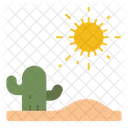 Desert Landscape  Icon