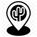 Desert Location Location Map Icon