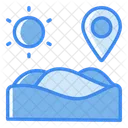 Desert Location  Icon